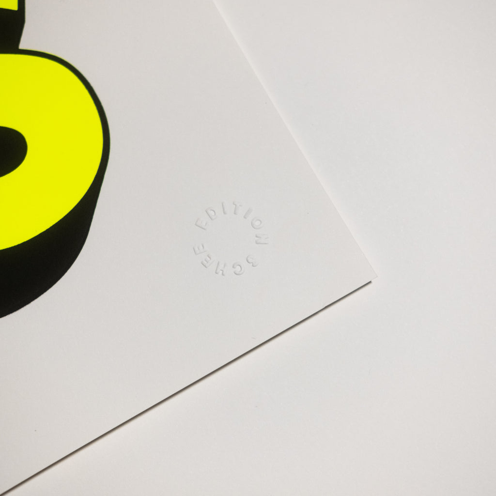 Edition SCHEE Yes Yes Yes (DIN A3) | Edition SCHEE | Siebdruck