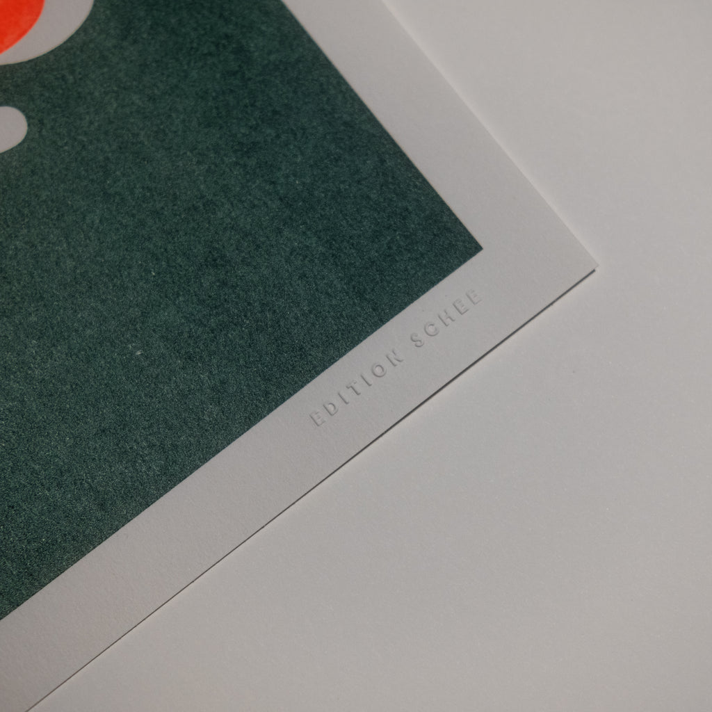 Edition SCHEE Du musst gar nichts (DIN A3) | Edition SCHEE | Risographie