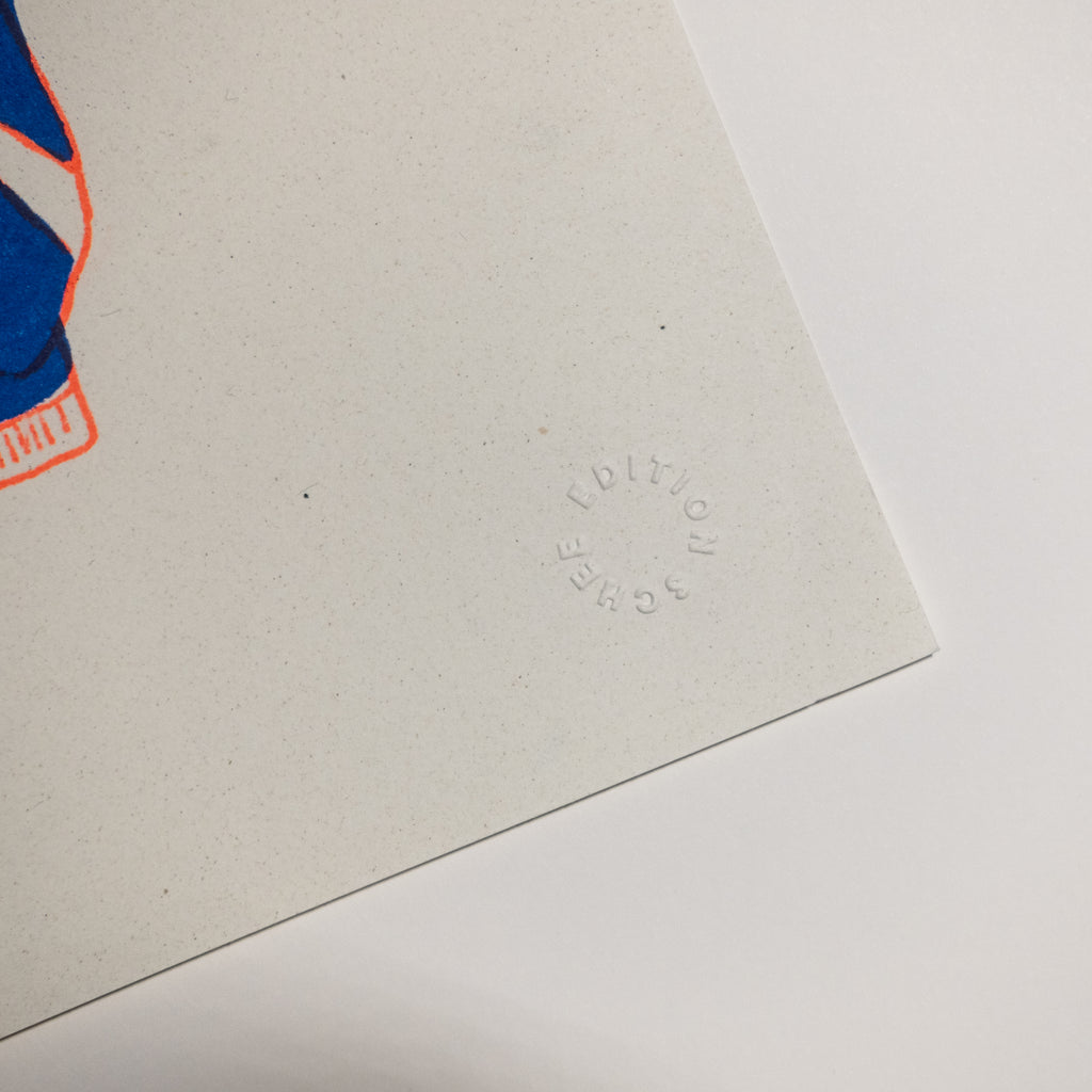 Edition SCHEE Dogman (Din A3) | Edition SCHEE | Risographie