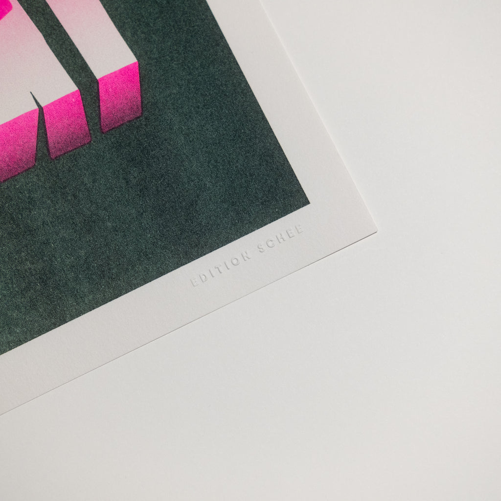 Edition SCHEE Krawall und Remmidemmi (DIN A3) | Edition SCHEE | Risographie