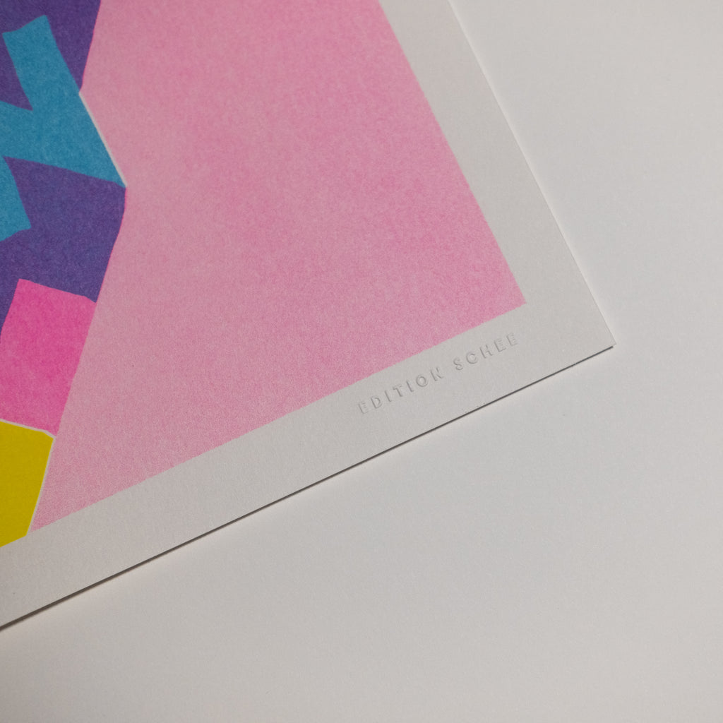 Edition SCHEE Girls just wanna (DIN A3) | Edition SCHEE | Risographie
