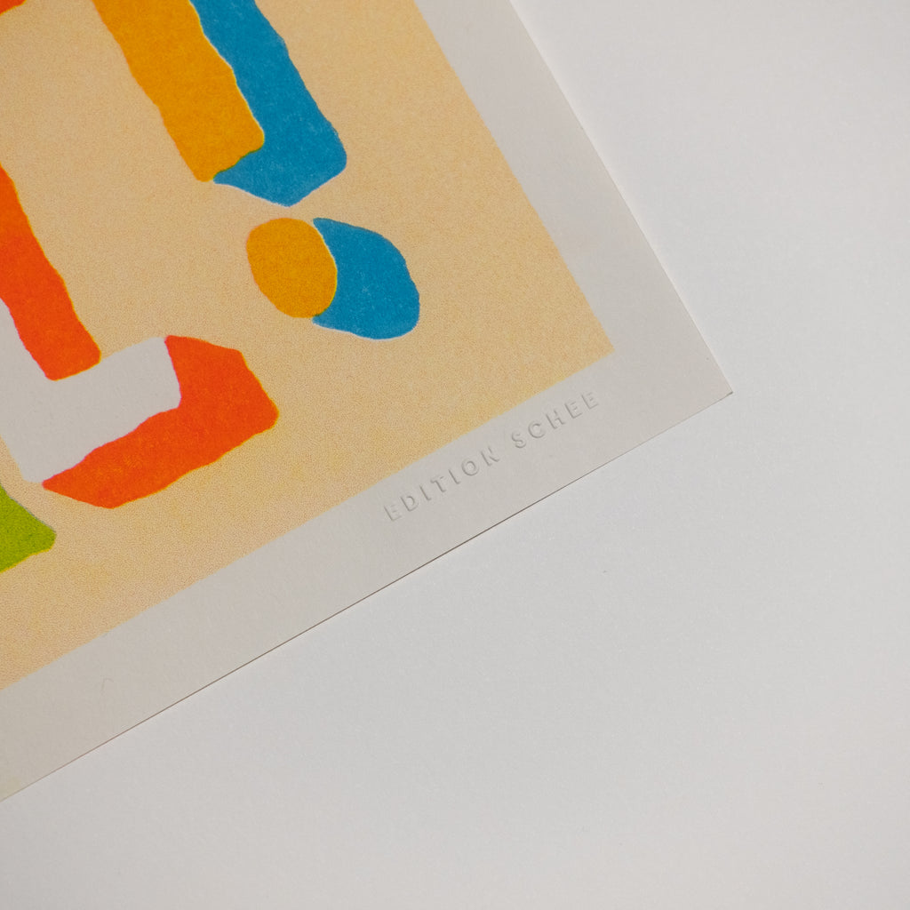 Edition SCHEE I don't Care (DIN A3) | Edition SCHEE | Risographie