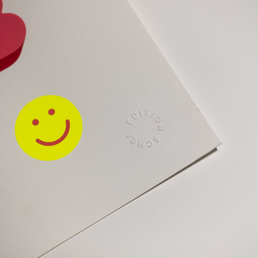 Edition SCHEE Good Good Mood Club (Din A3) | Edition SCHEE | Siebdruck