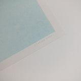 Edition SCHEE Melting Sun Green/Blue (DIN A3) | Edition SCHEE | Risographie