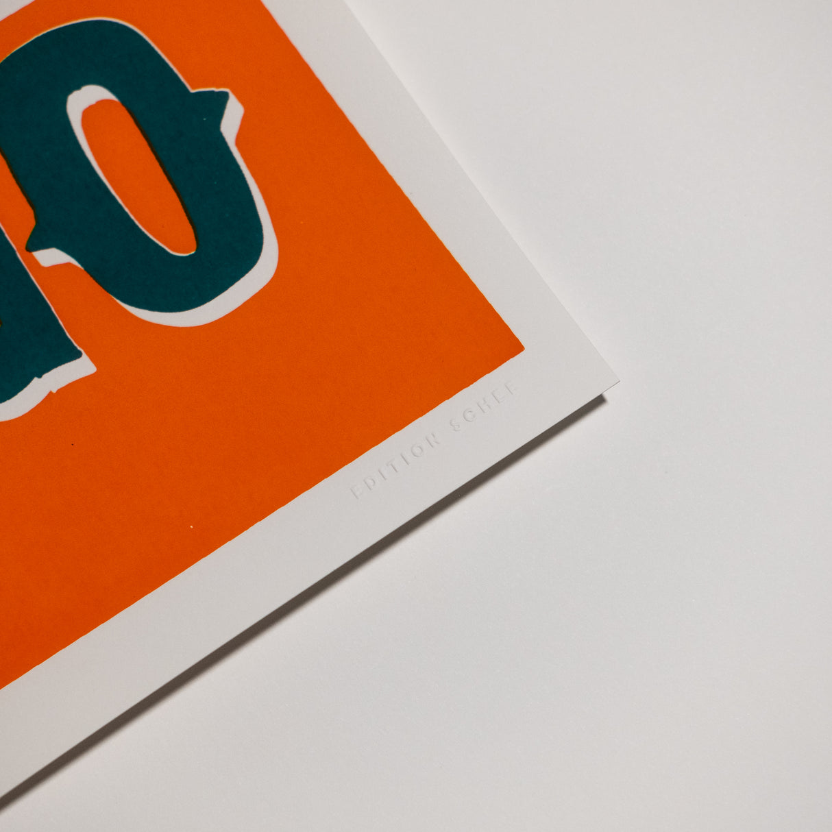 Edition SCHEE Less ego more amigo (DIN A3) | Edition SCHEE | Siebdruck