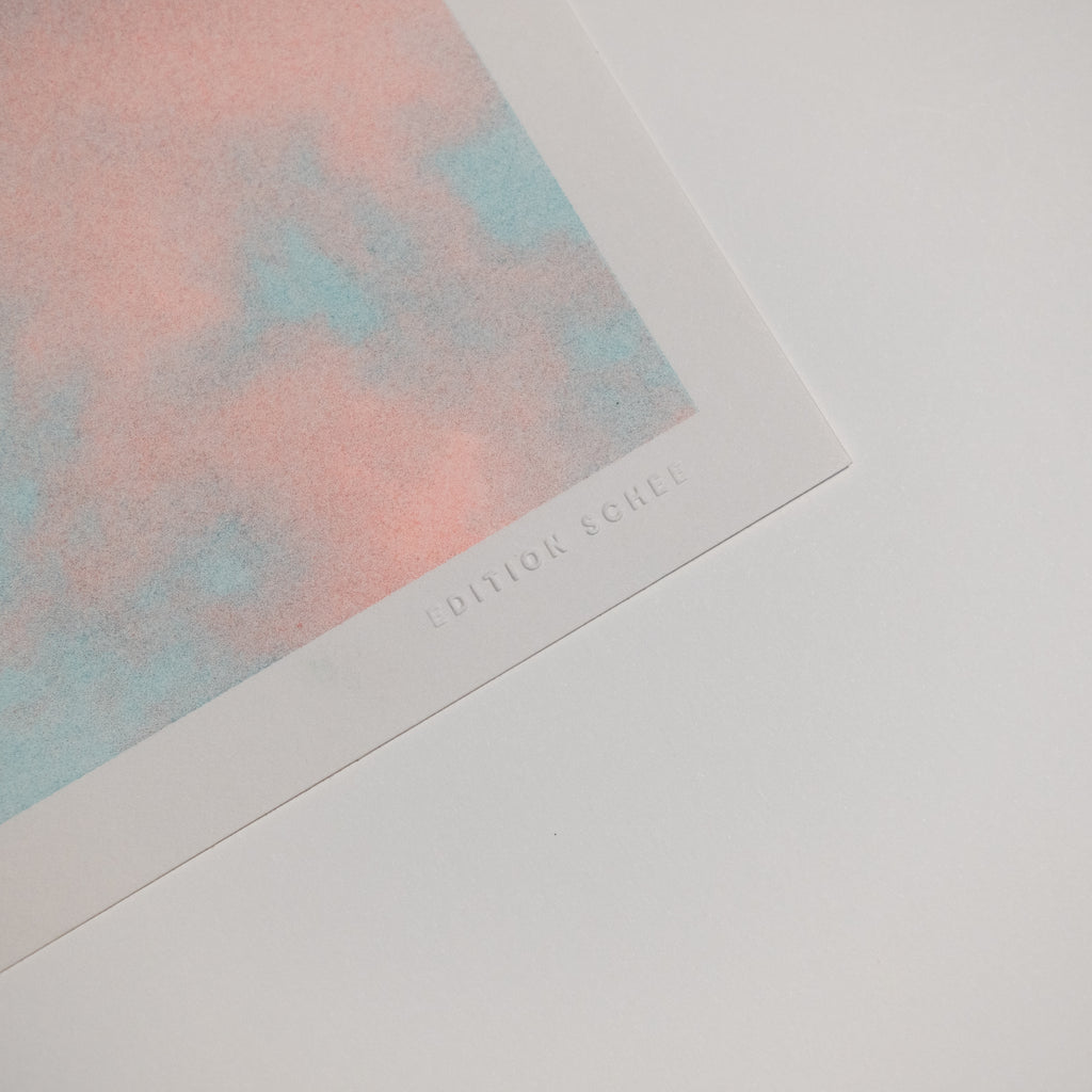 Edition SCHEE Fluorescent Clouds (DIN A3) | Edition SCHEE | Risographie