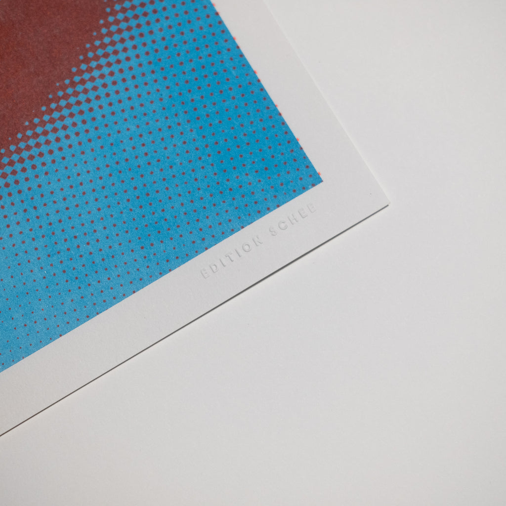 Edition SCHEE Bittergarnituur (DIN A3) | Edition SCHEE | Risographie