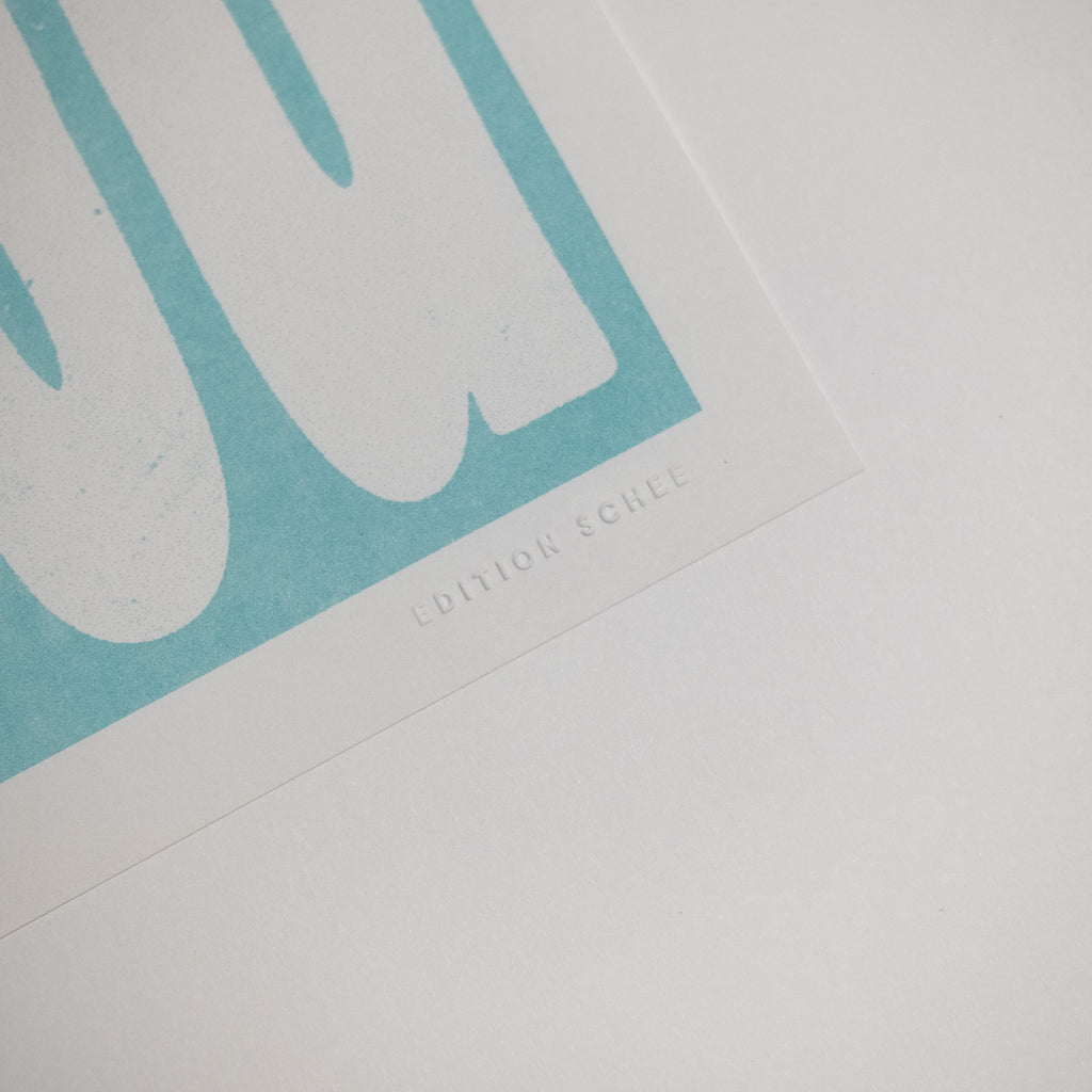 Edition SCHEE Soy Good (DIN A3) | Edition SCHEE | Risographie
