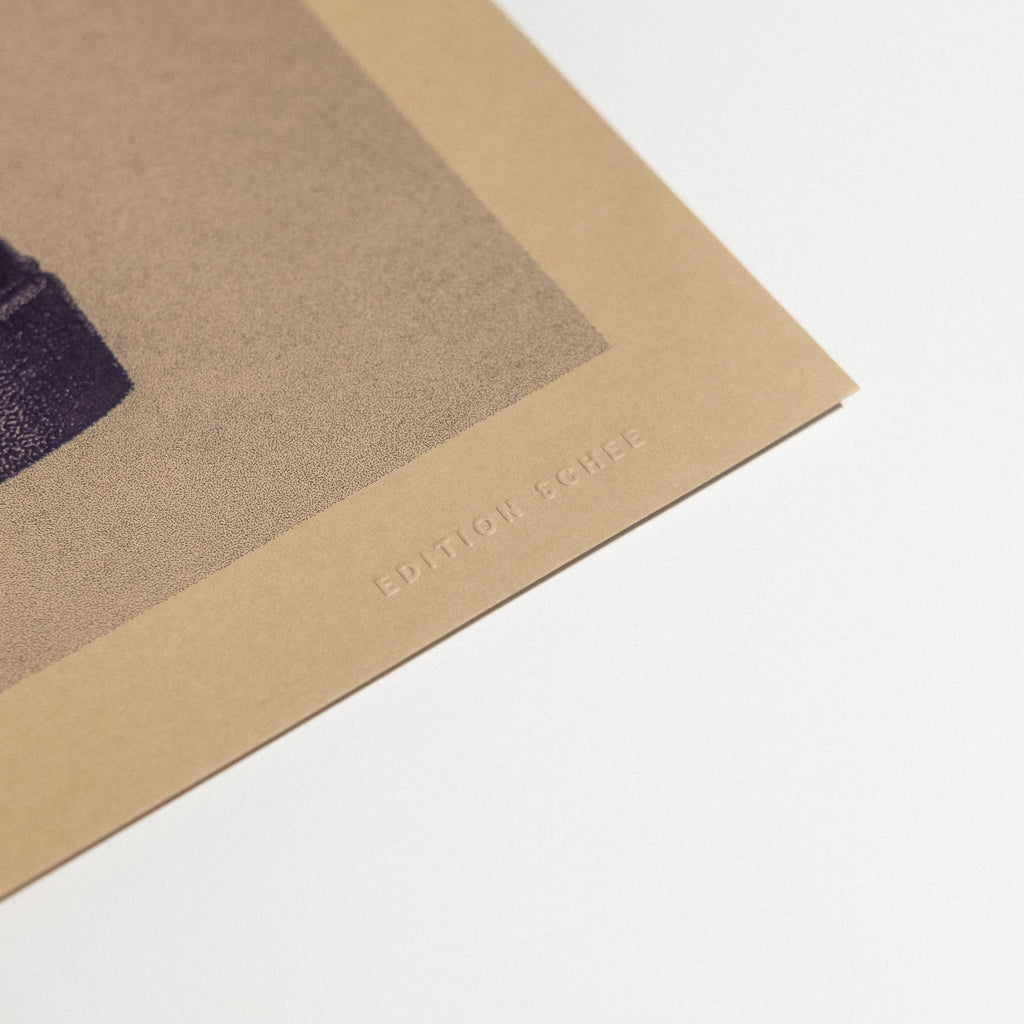 Edition SCHEE Zahmes Reh (Din A3) | Edition SCHEE | Risographie