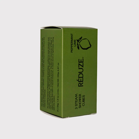 RÉDUZE Dampf-Duschwürfel “Peppermint Lime” 3 Stk. | Frischer Duft | RÉDUZE