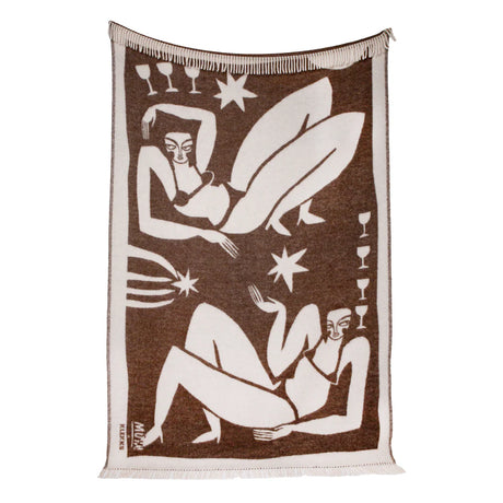 Klekks Decke “Klekks No. 31” Hannah Muehi | Künstleredition | Klekks