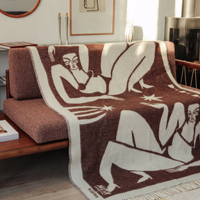 Klekks Decke “Klekks No. 31” Hannah Muehi | Künstleredition | Klekks
