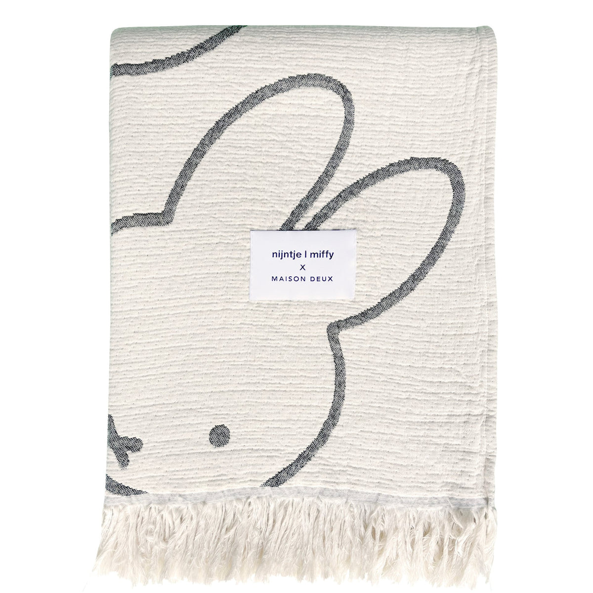 Decke “Miffy” 130x200 cm | 100% Baumwolle | Maison Deux