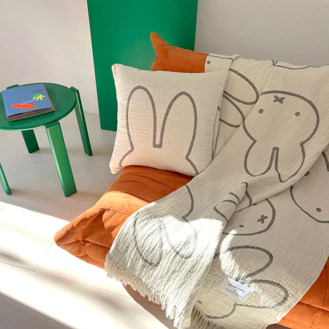 Decke “Miffy” 130x200 cm | 100% Baumwolle | Maison Deux