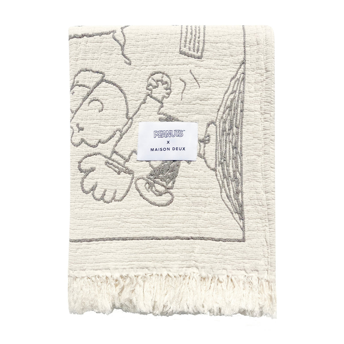 Decke “Peanuts Comic Baseball” 130x200 cm | Maison Deux