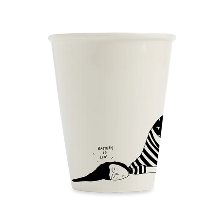 helen b Design Mug „Battery low“ | Für Tage mit wenig Energie | helen b
