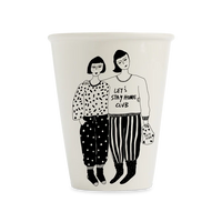 helen b Design Mug „Stay Home Club“ | Für gemütliche Tage zuhause | helen b