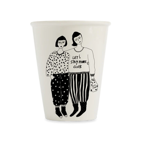helen b Design Mug „Stay Home Club“ | Für gemütliche Tage zuhause | helen b