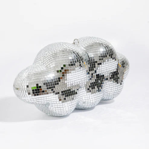 L´expressionist Disco Spiegel-Ornament „Wolke“ | Funkelnder Akzent | L'expressionist