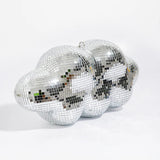 L´expressionist Disco Spiegel-Ornament „Wolke“ | Funkelnder Akzent | L'expressionist