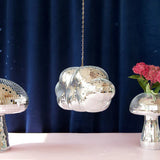 L´expressionist Disco Spiegel-Ornament „Wolke“ | Funkelnder Akzent | L'expressionist