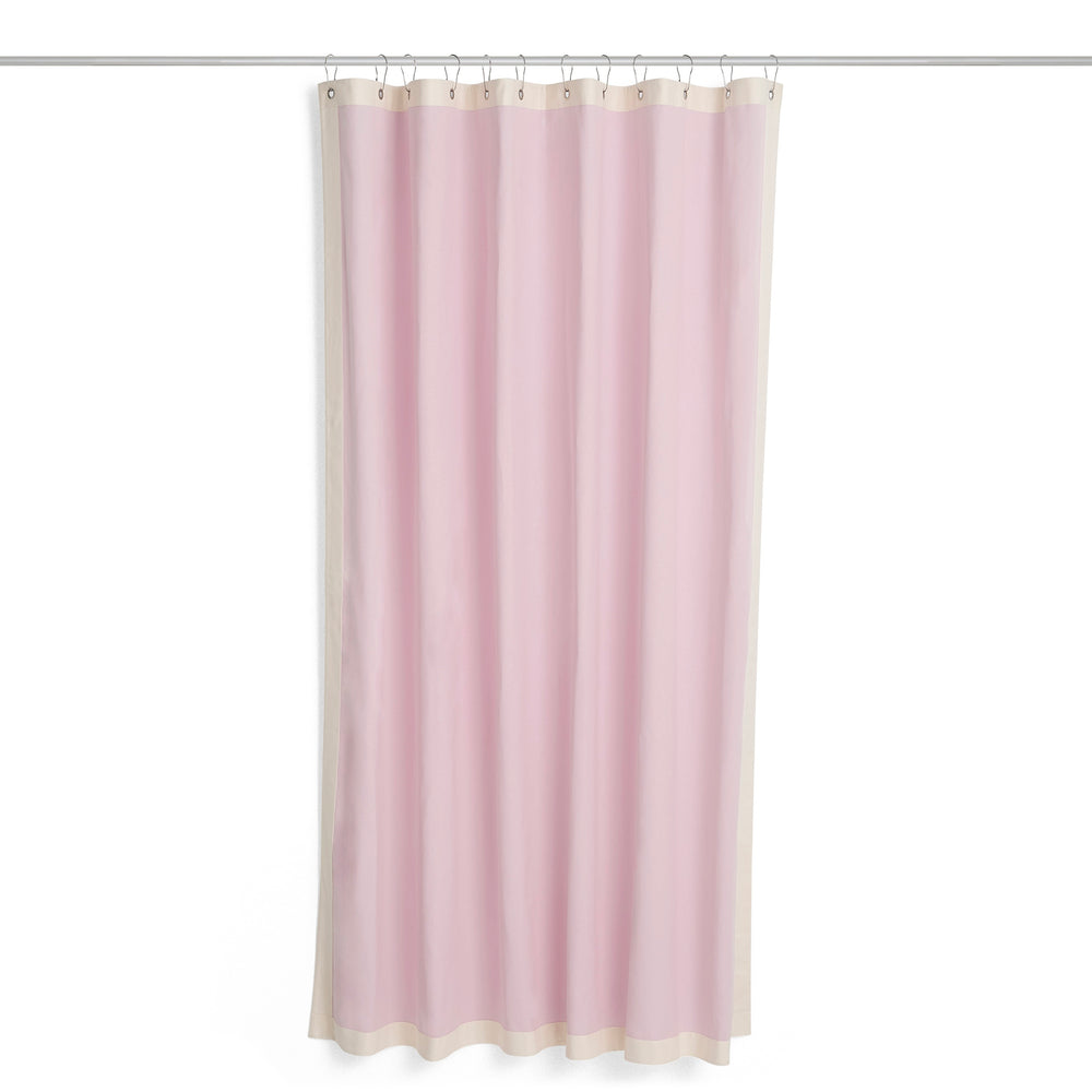 HAY Duschvorhang „Outline Pink & Cream“ | Modernes Design | HAY