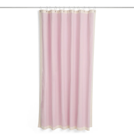 HAY Duschvorhang „Outline Pink & Cream“ | Modernes Design | HAY