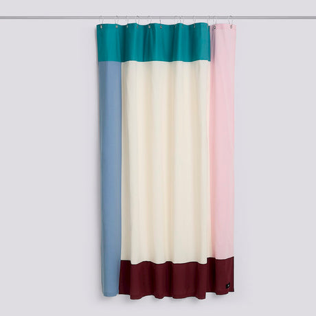 HAY Duschvorhang „Pivot Multi Pink“ | Farbiger Look | HAY