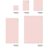 BONGUSTA Badetuch „Naram Blush 70×140 cm“ | Kuschelig & farbig | BONGUSTA