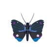 studio ROOF Wanddeko “Blue Diadem Butterfly” | 3D Schmetterling | studio ROOF