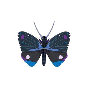 studio ROOF Wanddeko “Blue Diadem Butterfly” | 3D Schmetterling | studio ROOF