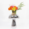 L´expressionist Vase “Disco Champignon” 20 cm | Glänzende Pilz Vase | L’expressionist