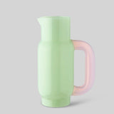 Studio About Pitcher „Milky Jade/Milky Rose“ | Zartes Borosilikatglas | Studio About