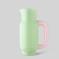 Studio About Pitcher „Milky Jade/Milky Rose“ | Zartes Borosilikatglas | Studio About