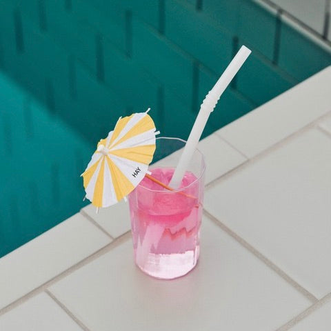 HAY Glas „Angle Glass Large 13 cm“ | 4er Set | Modern & klar | HAY