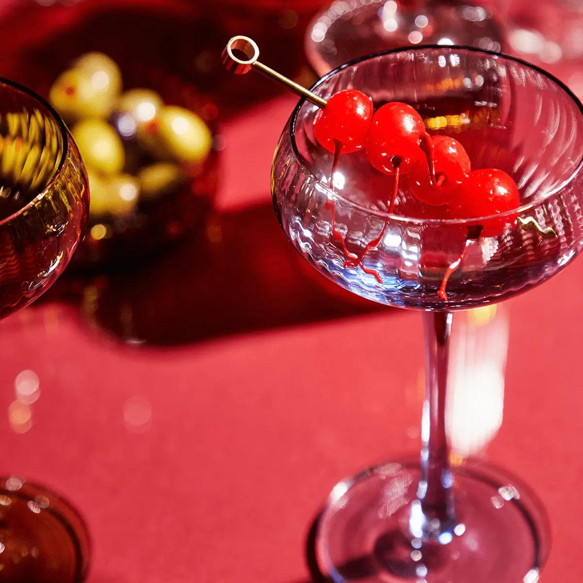 Here's How Gläser-Set „Coupe Blue“ (2 Stk.) | Elegante Glasform | Here’s How