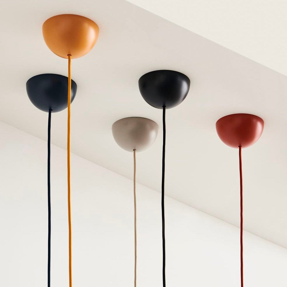 HAY Pendelleuchte „Common Pendant Set Rusty Red“ | Warm & ausdrucksstark | HAY