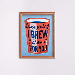 Edition SCHEE Parat Riso Everything I brew, I brew it for you
