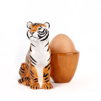 Quail Ceramics Eierbecher Quail Ceramics "Tiger" | Handgefertigt & Wild