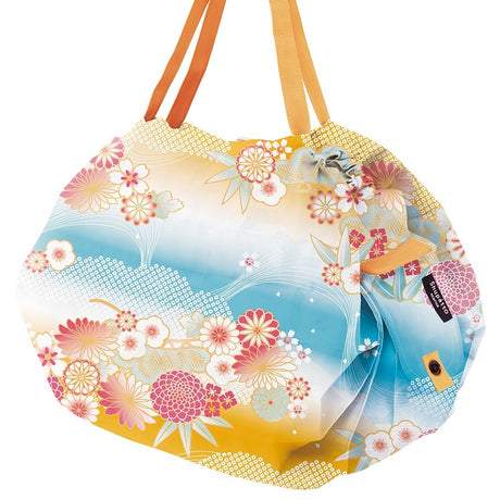 Shupatto Einkaufsbeutel „Nagare Gumo M“ | Fließendes Wolkenmotiv | Shupatto
