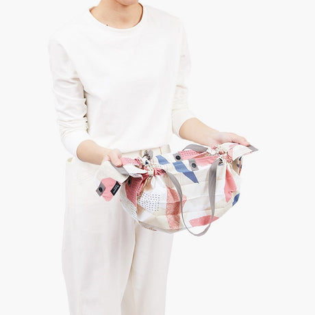 Shupatto Einkaufsbeutel „Scraps (Hagire) M“ | Patchwork-Design | Shupatto