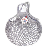 FILT1860 Einkaufsnetz “Filt 220” Grau Glitter | Nachhaltige Netztasche | FILT1860