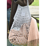 FILT1860 Einkaufsnetz “Filt 220” Grau Glitter | Nachhaltige Netztasche | FILT1860