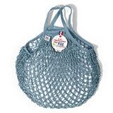 FILT1860 Einkaufsnetz “Filt 220” Hellblau Glitter | Nachhaltige Netztasche | FILT1860