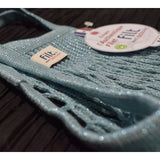 FILT1860 Einkaufsnetz “Filt 220” Hellblau Glitter | Nachhaltige Netztasche | FILT1860