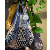 FILT1860 Einkaufsnetz “Filt 220” Jean/Naturel | Nachhaltige Netztasche | FILT1860