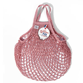 FILT1860 Einkaufsnetz “Filt 220” Rosa Glitter | Nachhaltige Netztasche | FILT1860