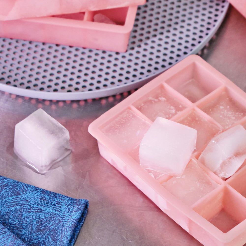 HAY Eiswürfelform „Square XL Light Blue“ | Für große Würfel | HAY