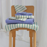 BONGUSTA Handtuch „Naram Lavender Blue 50×80 cm“ | Frische Farbton | BONGUSTA
