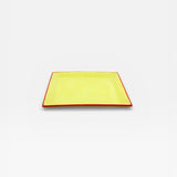 Table Machine Teller-Set “Tile” 4 Stk. Yellow & Orange | 4er-Set Designgeschirr | Table Machine